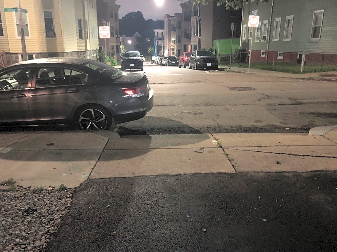 Image submitted with report