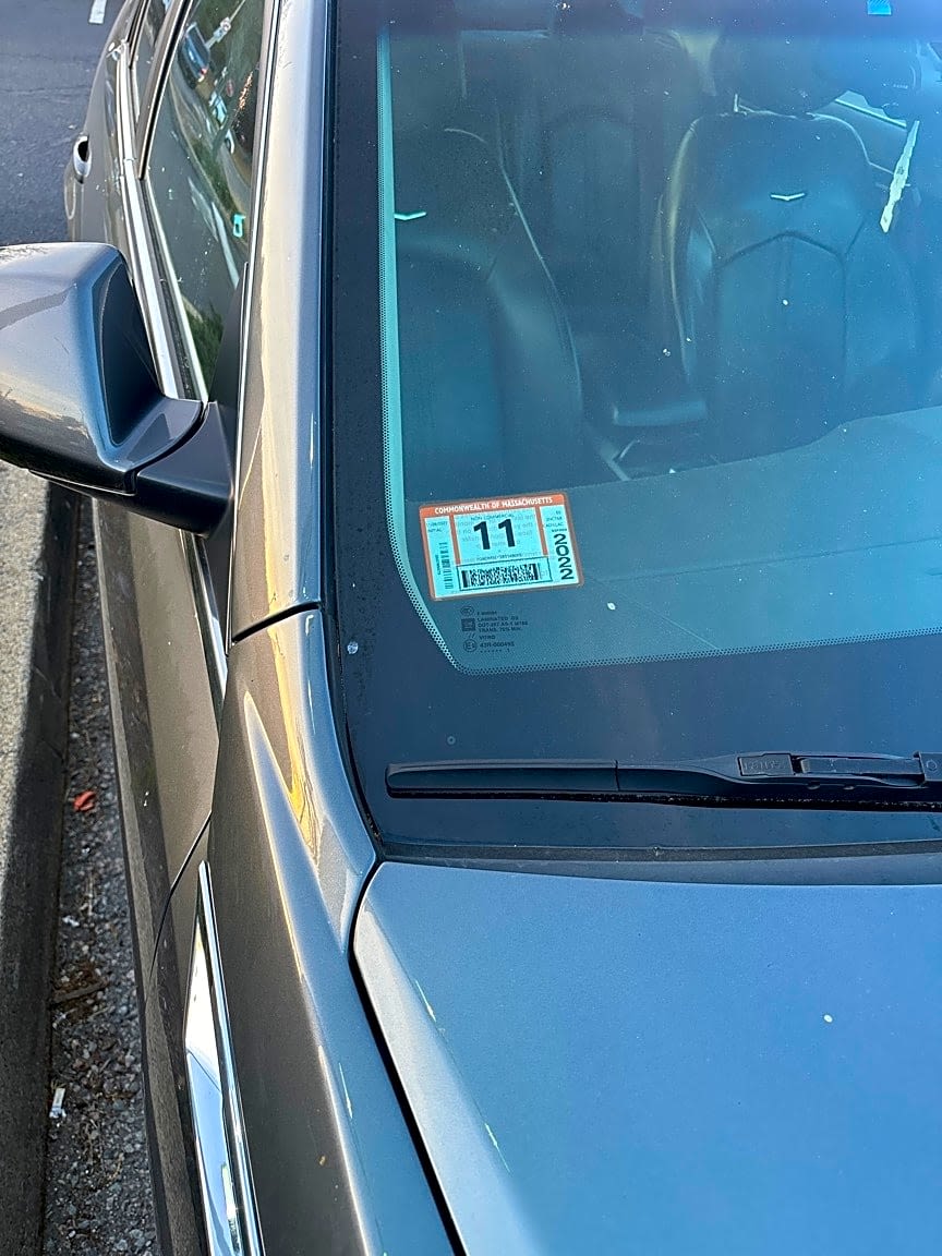 Image submitted with report