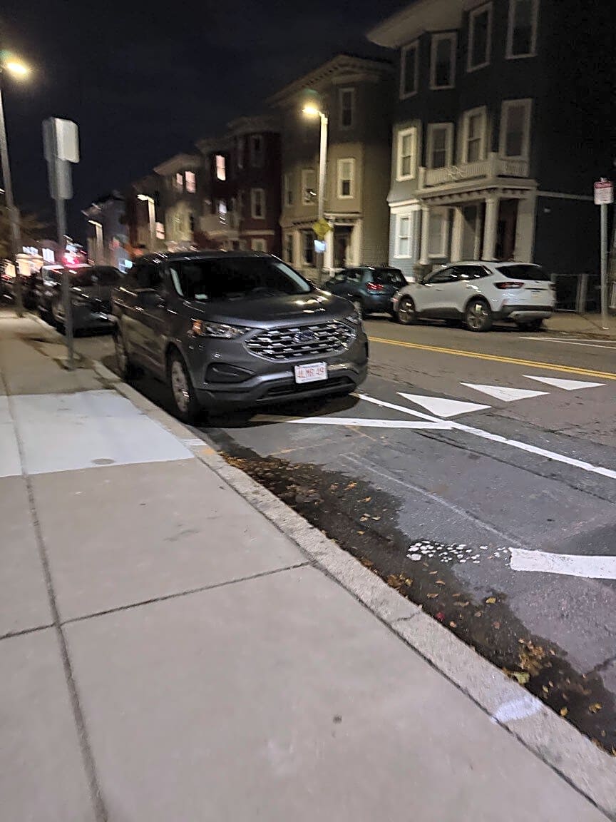 Image submitted with report